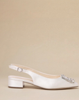 Bejeweled Wide Fit Wedding Shoes | Paradox London