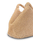 Dua Diamante Gold Pouch Handbag | Paradox London