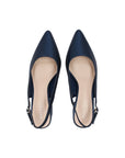 Imelda Mid Block Slingback Heels | Paradox London
