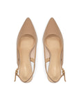 Isabel Nude Slingback Heels