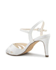 Arista Satin Wide Fit Wedding Shoes | Paradox London