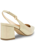 Imelda Mid Block Slingback Heels | Paradox London