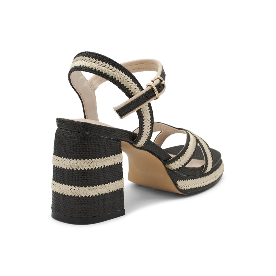 Lorena Raffia Platform Sandals