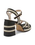 Lorena Raffia Platform Sandals
