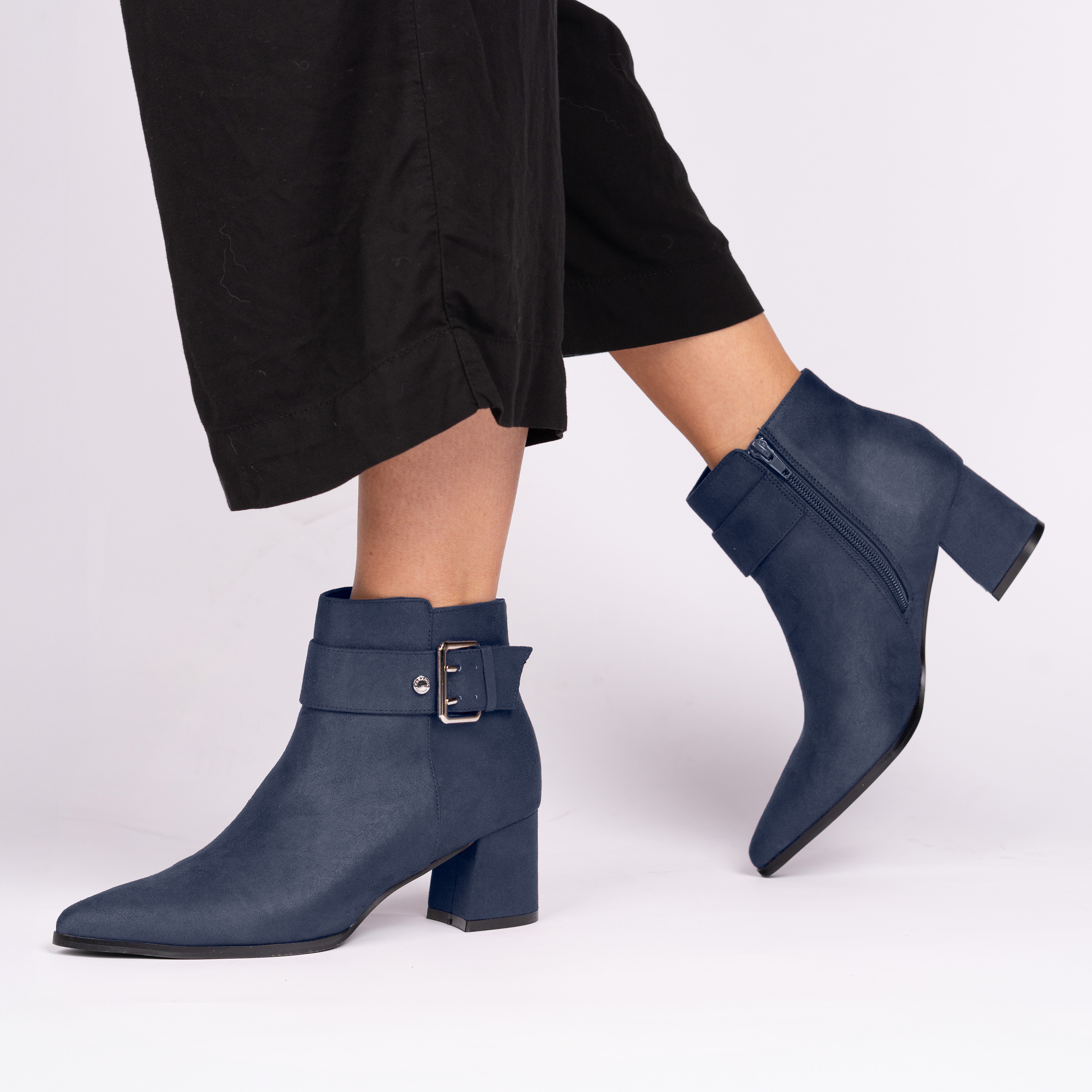 Next navy ankle boots sales