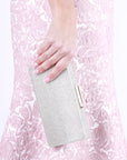 Dionne Glitter Clutch Taske
