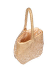 Dua Diamante Gold Pouch Handbag | Paradox London