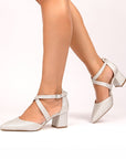 Farrah Wide Fit Shoes | Paradox London