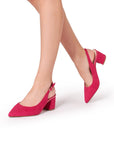 Flynn Wide Fit Heels | Paradox London