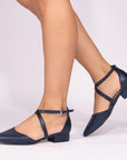Irene Cross Strap Shoes