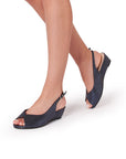 Janine Wide Fit Wedge Sandals