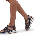 Vera Wedge Sandals | Paradox London