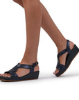 Vesper Wedge Sandals | Paradox London