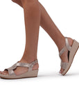 Vesper Wedge Sandals | Paradox London