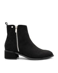 Paradox London Ainsley Schwarze Stiefeletten mit Blockabsatz