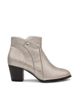 Paradox London Belinda Pewter Heeled Boots