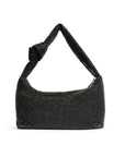 Paradox London Danni Black Diamante Mesh Shoulder Bag