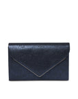 Delyssa Navy Shimmer Clutch Bag