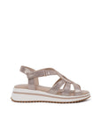 Vera Nude Wedge Comfort Fit Sandals