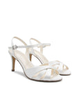 Arista Satin Wide Fit Wedding Shoes | Paradox London