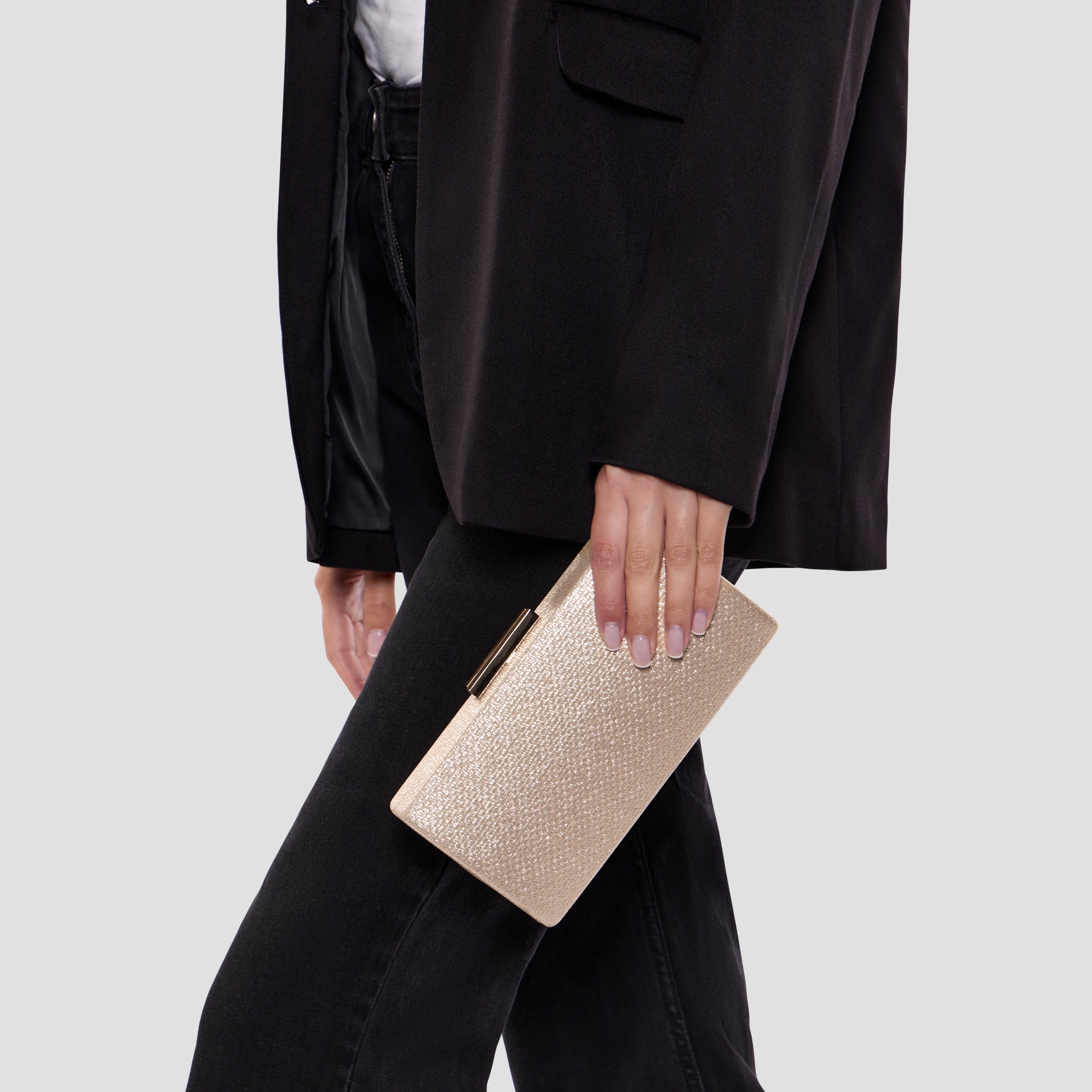 Dahliana Champagne | Clutch Bag | Paradox London