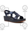 Vesper Wedge Sandals