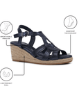 Valerie Espadrille Wedge Sandals | Paradox London