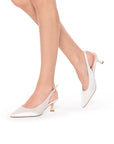 Alma Slingback Wedding Heels