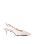 Alma Slingback Wedding Heels