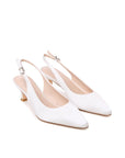 Alma Slingback Wedding Heels
