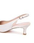 Alma Slingback Wedding Heels