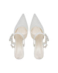 Amorette Mule Wedding Heel