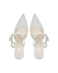 Amorette Mule Wedding Heel