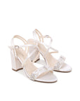 Atelier Cross Front Wedding Sandals | Paradox London