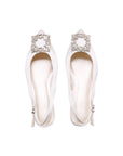 Bejeweled Wide Fit Wedding Shoes | Paradox London