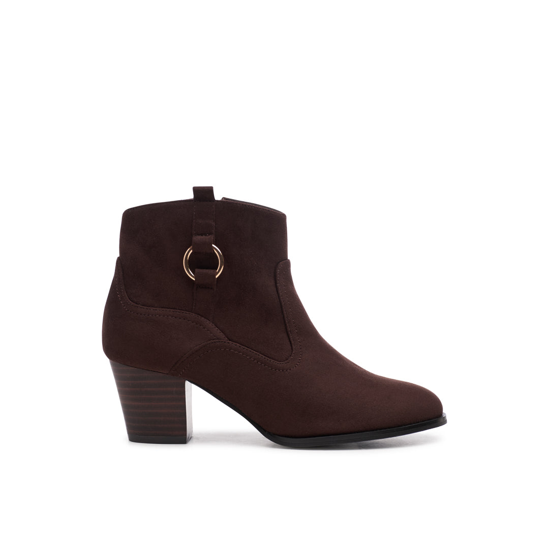 Chocolate Brown Ankle Boots