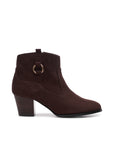 Chocolate Brown Ankle Boots