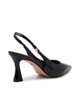 Chantelle Flared Slingback Heels | Paradox London