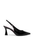 Chantelle Flared Slingback Heels | Paradox London