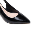 Chantelle Flared Slingback Heels | Paradox London