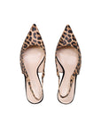 Chantelle Flared Slingback Heels | Paradox London