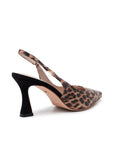 Chantelle Flared Slingback Heels | Paradox London
