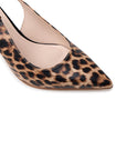 Chantelle Flared Slingback Heels | Paradox London