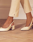 Flynn Wide Fit Heels | Paradox London