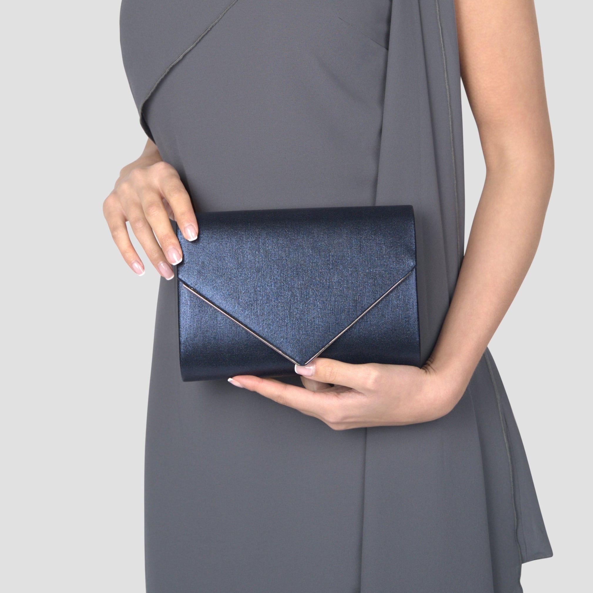 Leather Clutch Navy Clutch Purse Lucy Navy Patent Leather Clutch