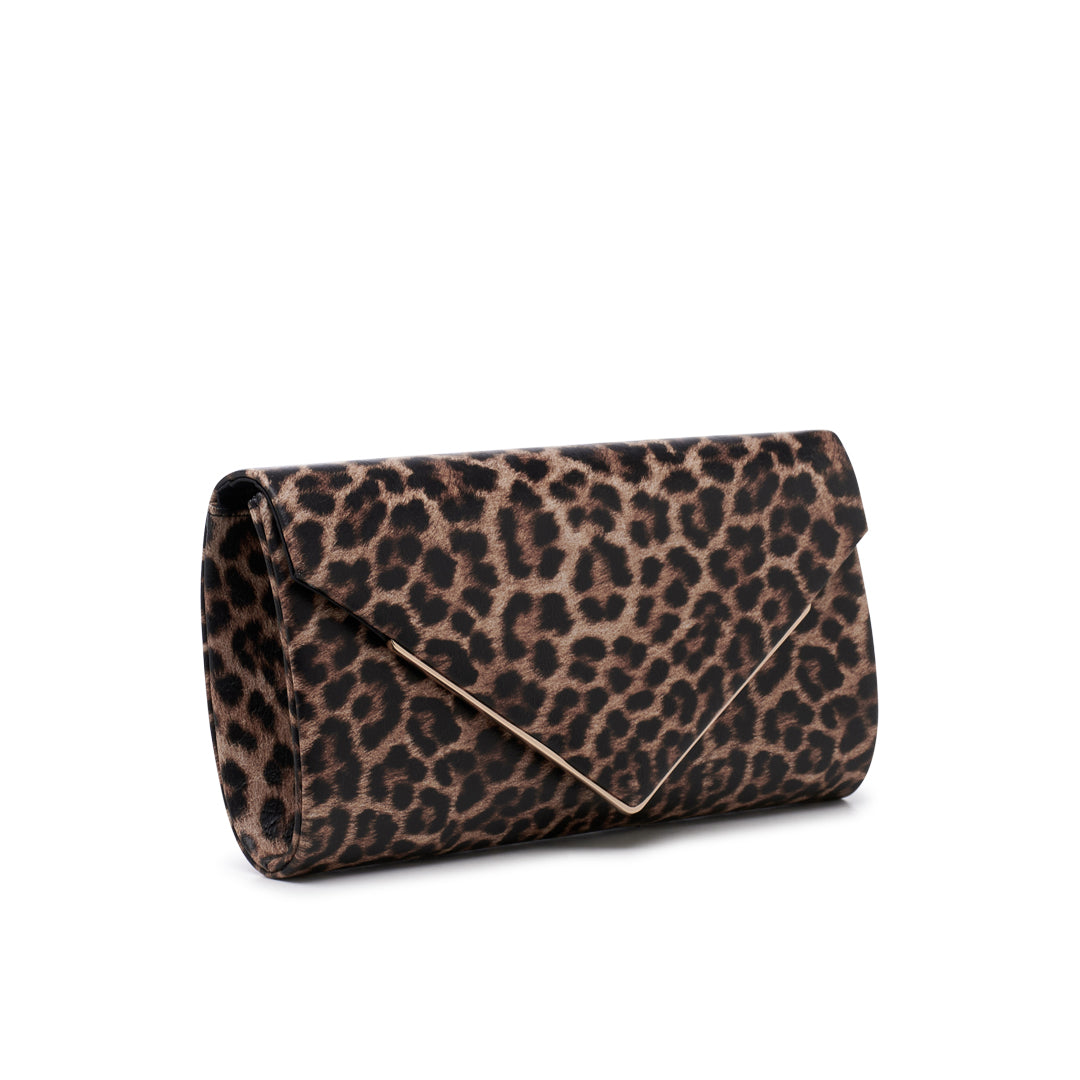 バッグ GIAQUINTO LEOPARD CLUTCH BAG GIAQUINTO LEOPARD CLUTCH BAG