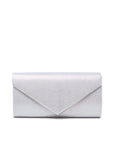 clutch bag silver glitter