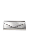 silver evening bag
