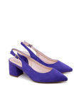 Wide fit block heels