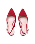 red block heels